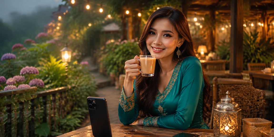 Suasana kasino dalam talian sempena perayaan Hari Raya di Malaysia